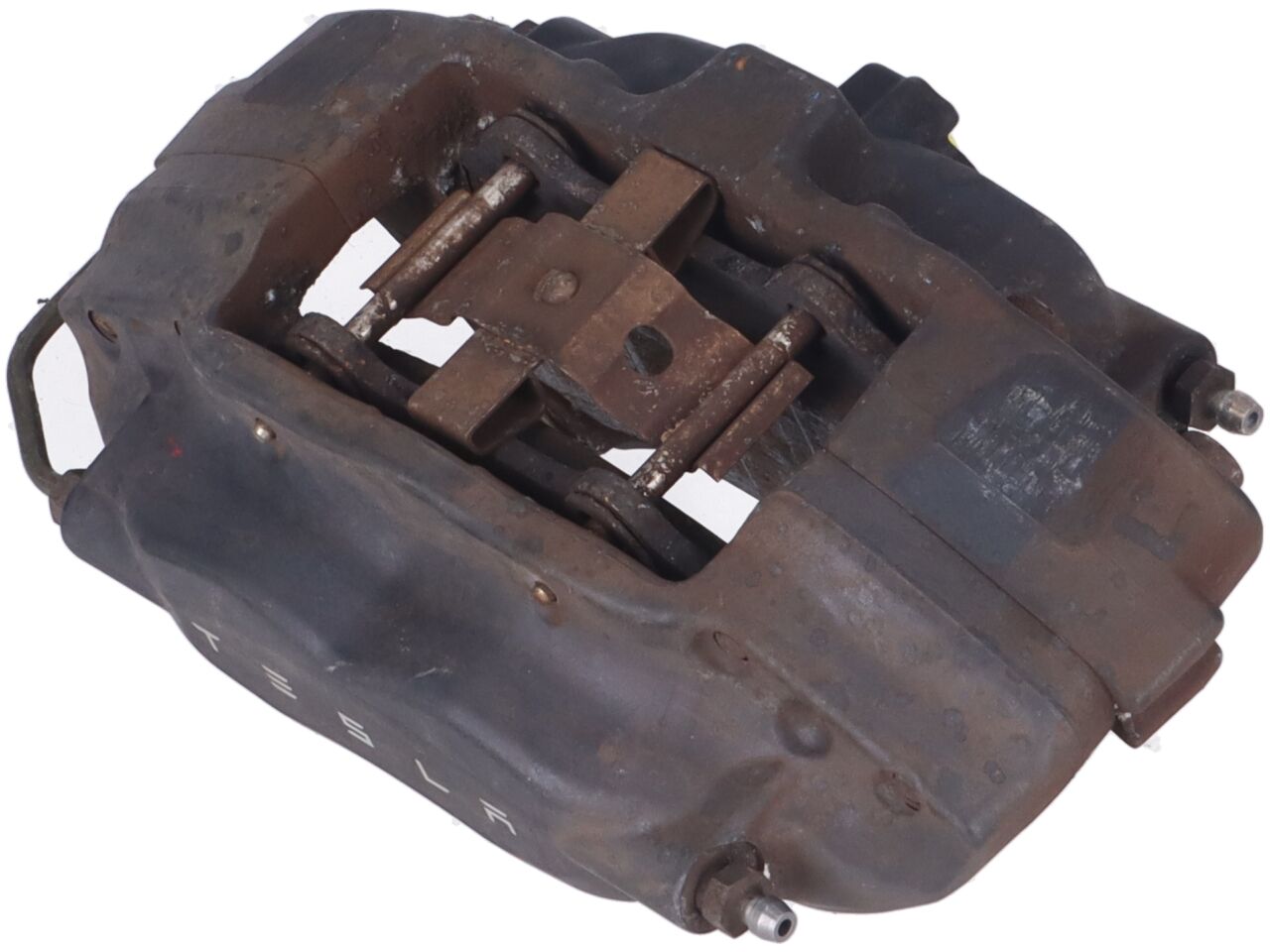 Brake caliper right rear TESLA Model S (5YJS) 85D AWD  279 kW  379 PS (10.2014-02.2016)