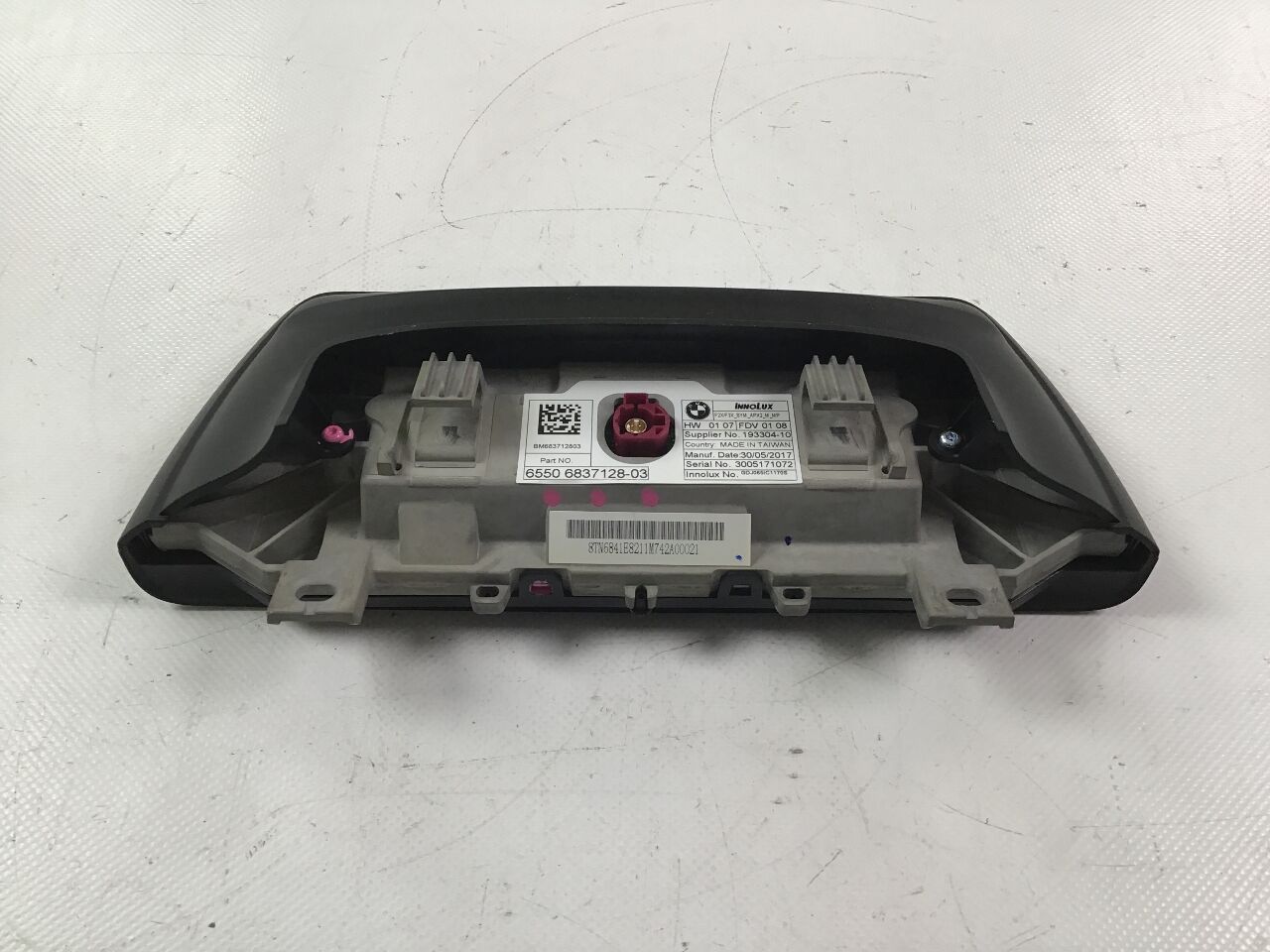 Display BMW 3er (F30, F80) 320d  140 kW  190 PS (07.2015-10.2018)