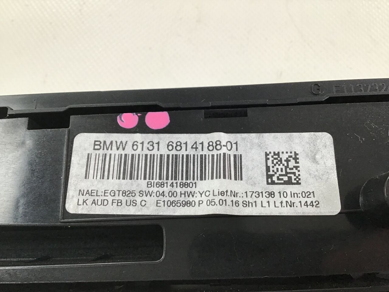 Heizungsbetätigung (Konsole) BMW 3er (F30, F80) 330i  185 kW  252 PS (07.2015-10.2018)