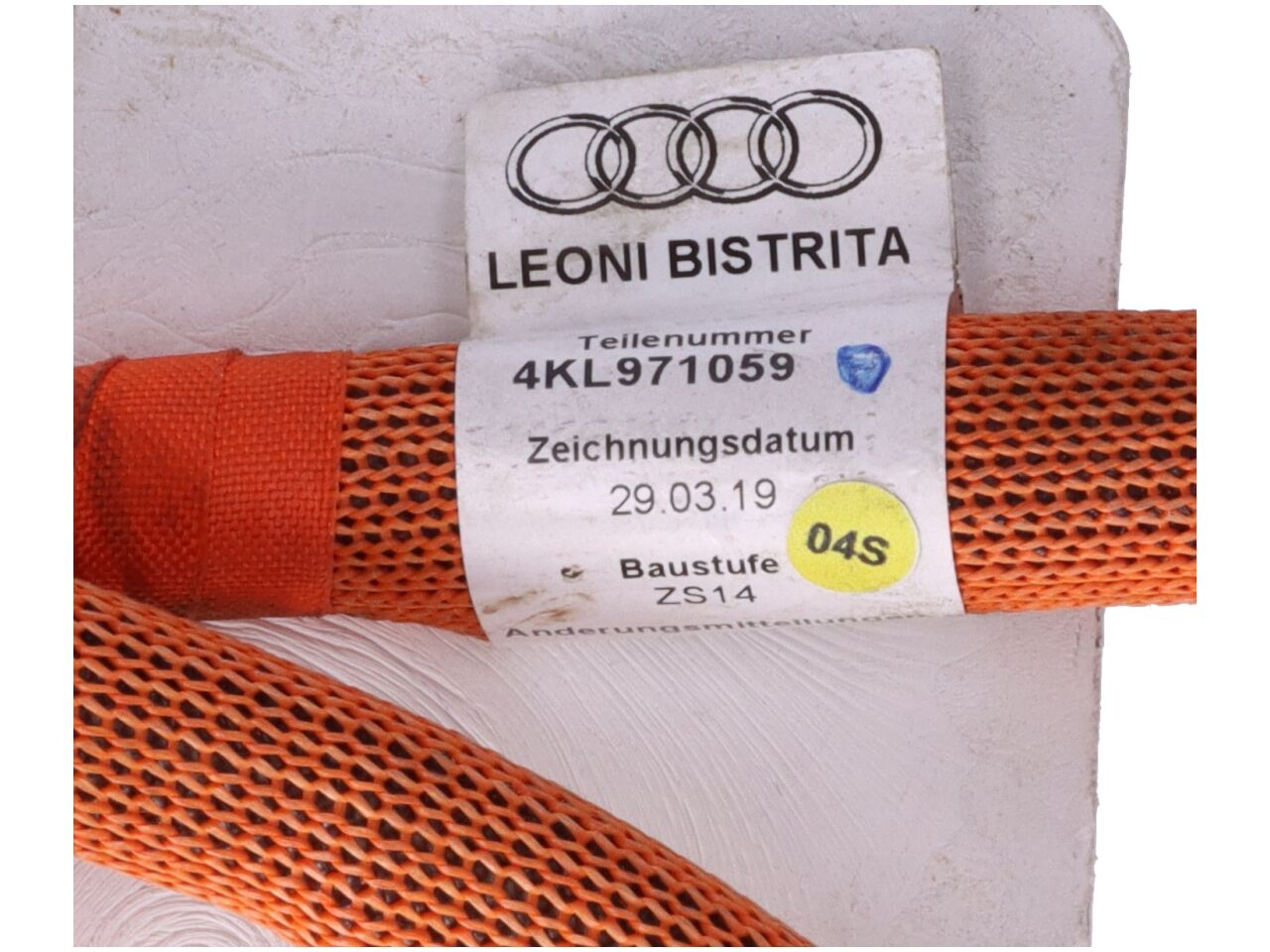 HV-Kabel AUDI E-TRON (GEN) Electric quattro  300 kW  408 PS (09.2018-> )