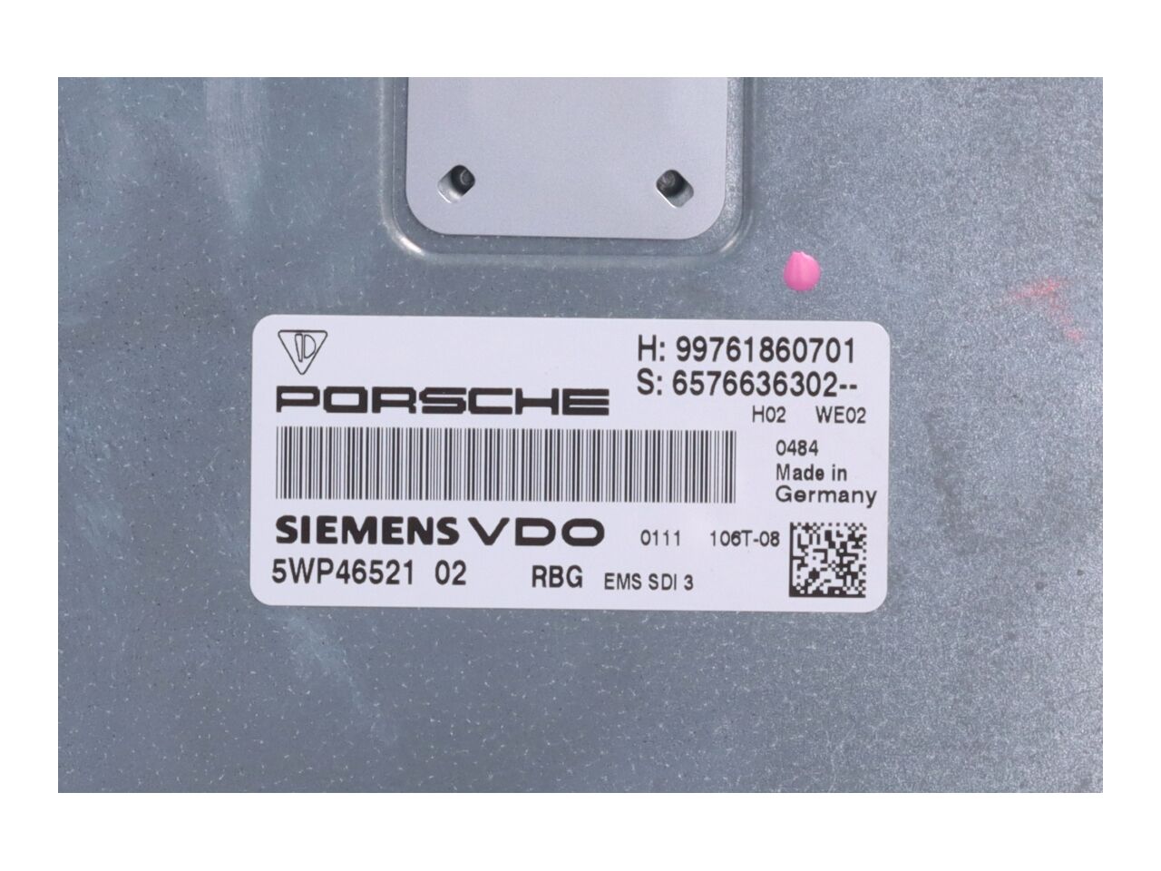 Computer motor PORSCHE 911 (997) 3.8 Carrera S  283 kW  385 PS (06.2008-12.2011)